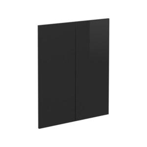 Vicco KUCHYŇSKÁ DVÍŘKA R-Line Černý vysoký lesk 59.2 x 71.3 cm nábytková čela pro spodní skříňku obraz