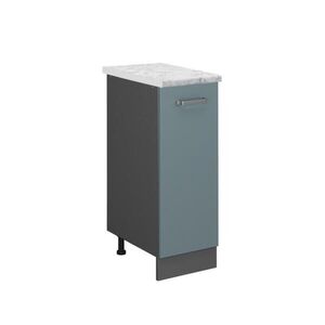 Vicco LÉKÁRNIČKOVÁ SKŘÍŇKA R-Line Modrošedá 30 cm PD Mramor obraz