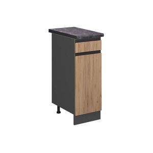 Vicco SPODNÍ SKŘÍŇKA KUCHYŇSKÉ LINKY R-Line Zlatý mocný dub 30 cm , PD Antracit obraz