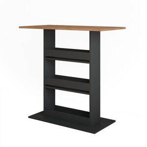 Vicco BAROVÝ STŮL Repose Zlatý dub power/antracit 110 x 55 cm obraz