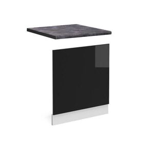 Vicco PŘEDNÍ PANEL R-Line Černý vysoký lesk 60 cm , PD Antracit obraz