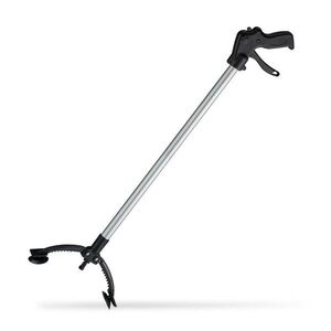 Relaxdays CHAPADLO Stříbrné hliník otočné 360 stupňů 88 cm obraz