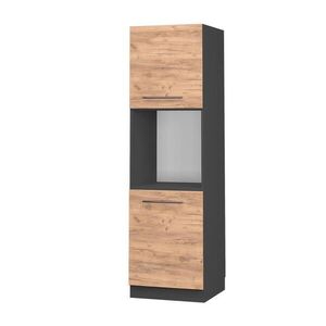 Vicco SKŘÍŇKA NA VESTAVĚNOU TROUBU Fame-Line Zlatý mocný dub 60 cm otevřený obraz