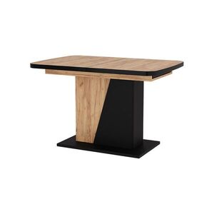 Vicco JÍDELNÍ STŮL Fenaro, Černá/Dub, 120-160 x 80 cm rozšiřitelný obraz