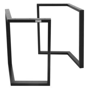 ML-DESIGN NOHY STOLU, sada 2 ks ARROW 44 x 72 cm, černé obraz