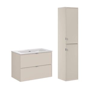 Petits-meubles KOUPELNOVÝ NÁBYTEK 80.2cm Alba 2er-Set Kašmír obraz