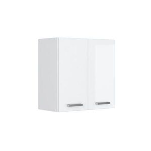 Vicco UNIVERZÁLNÍ NÁSTĚNNÁ SKŘÍŇKA R-Line Bílá vysoký lesk 60 cm s dvířky obraz