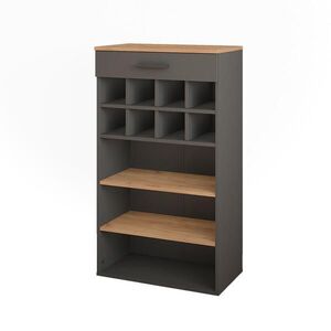 Vicco STOJAN NA VÍNO Repose Zlatý dub power/antracit 60 x 106 cm obraz