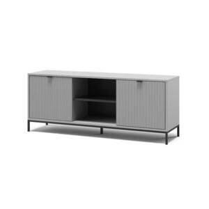 Vicco NÍZKÝ NÁBYTEK POD TELEVIZI Eliza Šedá 150 x 60 cm se 2 dveřmi obraz