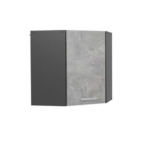 Vicco ROHOVÝ VĚŠÁK NA STĚNU R-Line Beton 57 cm obraz