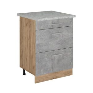 Vicco SPODNÍ SKŘÍŇKA KUCHYŇSKÉ LINKY R-Line Beton 60 cm PD Mramor obraz