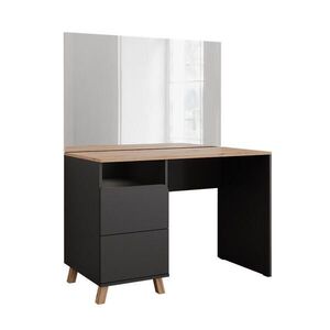 Vicco TOALETNÍ STOLEK Karen Antracit/Artisan 110 cm se zrcadlem obraz