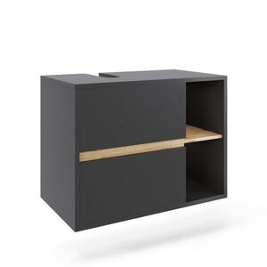Vicco TOALETNÍ SKŘÍŇKA PRO UMYVADLO Viola Grey/Artisan 80 x 60 cm se 2 zásuvkami obraz