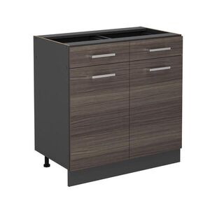Vicco SPODNÍ SKŘÍŇKA KUCHYŇSKÉ LINKY R-Line Ušlechtilá šedá 80 cm bez pracovní desky obraz