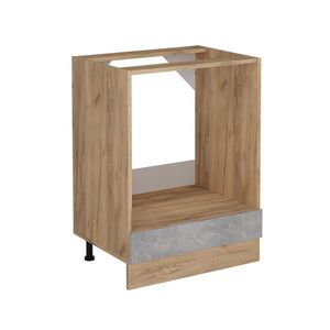 Vicco SKŘÍŇKA NA VESTAVĚNOU TROUBU R-Line Beton 60 cm bez pracovní desky obraz