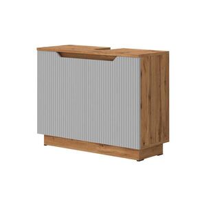 Vicco ZÁKLADNÍ SKŘÍŇKA POD UMYVADLO Lotta Šedá 79.6 x 62.1 cm se 2 dveřmi obraz