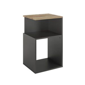 Vicco NOČNÍ STOLEK Elios Antracit/zlatý dub 40 x 65.3 cm obraz