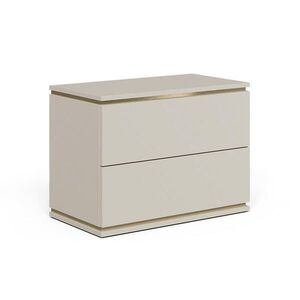 Vicco NOČNÍ STOLEK Linette Kašmír 66 x 48.6 cm se 2 zásuvkami obraz