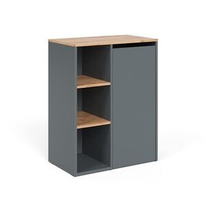 Vicco KOUPELNOVÁ SKŘÍŇKA Viktor Antracit/zlatý dub 68 x 88.2 cm s otevřenými policemi obraz