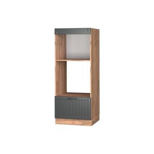 Vicco SKŘÍŇKA NA MIKROVLNNOU TROUBU Fame-Line Tmavě šedá 60 cm obraz