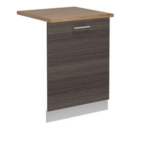 Vicco ČELNÍ PANEL MYČKY R-Line Ušlechtilá šedá 60 cm , PD Dub obraz