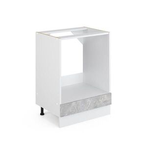 Vicco SKŘÍŇKA NA VESTAVĚNOU TROUBU R-Line Beton 60 cm bez pracovní desky obraz