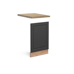 Vicco PŘEDNÍ PANEL Fame-Line Antracitově zlatý 45 cm , PD Dub obraz