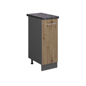 Vicco LÉKÁRNIČKOVÁ SKŘÍŇKA R-Line Řemeslný dub 30 cm , PD Antracit obraz