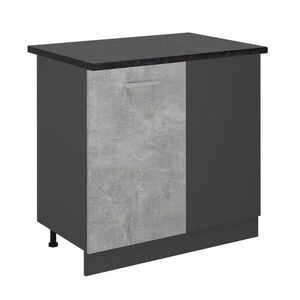 Vicco ROHOVÁ SKŘÍŇKA R-Line Beton 86 cm , PD Antracit obraz