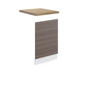 Vicco PŘEDNÍ PANEL R-Line Ušlechtilá šedá 45 cm , PD Dub obraz