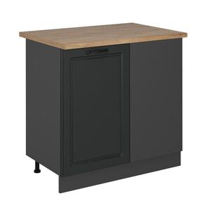 Vicco ROHOVÁ SKŘÍŇKA R-Line Antracitový venkovský dům 86 cm , PD Dub obraz