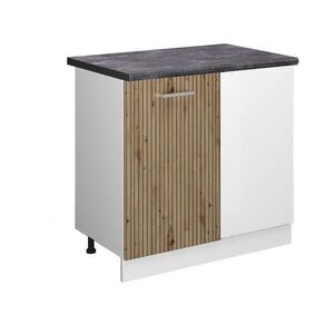 Vicco ROHOVÁ SKŘÍŇKA R-Line Řemeslný dub 86 cm , PD Antracit obraz