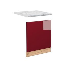 Vicco PŘEDNÍ PANEL Fame-Line Bordó červená vysoký lesk 60 cm , PD Mramor obraz