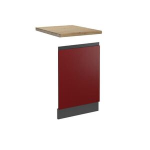 Vicco PŘEDNÍ PANEL R-Line Červená 45 cm , PD Dub obraz