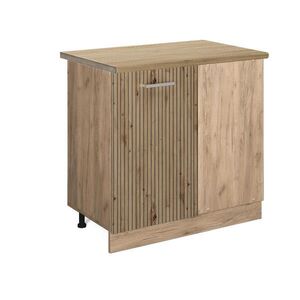 Vicco ROHOVÁ SKŘÍŇKA R-Line Řemeslný dub 86 cm , PD Dub obraz