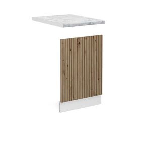 Vicco PŘEDNÍ PANEL R-Line Řemeslný dub 45 cm , PD Mramor obraz