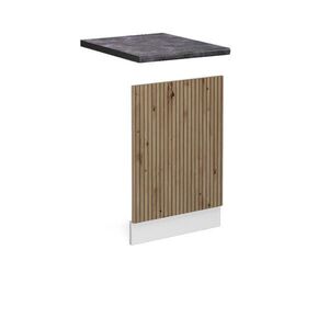 Vicco PŘEDNÍ PANEL R-Line Řemeslný dub 45 cm , PD Antracit obraz