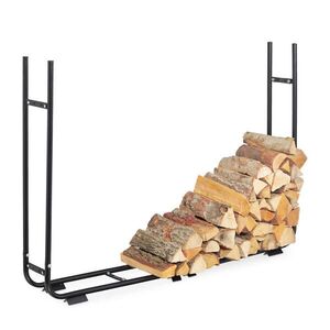 Relaxdays STOJAN černý ocel nastavitelný šířka 148 až 220 cm obraz
