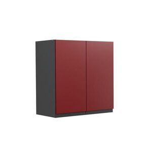 Vicco VĚŠÁK NA STĚNU R-Line Červená 60 cm Tvar J obraz