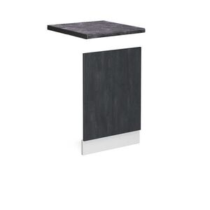 Vicco PŘEDNÍ PANEL R-Line Černý beton 45 cm PD Antracit obraz