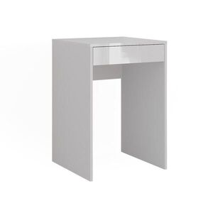 Vicco TOALETNÍ STOLEK Sherry Bílá/bílý vysoký lesk 51.4 cm obraz