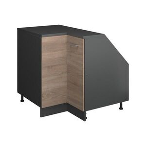 Vicco ROHOVÁ KUCHYŇSKÁ SKŘÍŇKA POD ŠIKMOU STŘECHU R-Line Sonoma 75.6 cm s 1 dveřmi, korpus skříně hloubka 60 cm obraz