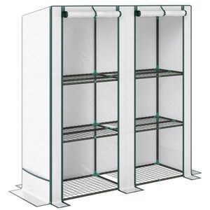Outsunny SKLENÍK, 144L x 48B x 152H cm obraz
