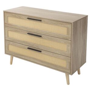ML-DESIGN KOMODA 100 x 77 x 40 cm, vzhled dubu obraz
