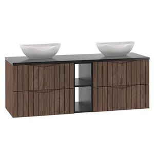 Petits-meubles DVOJUMYVADLO 140.6cm Siena Dřevo a černá obraz
