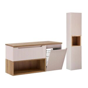 Petits-meubles KOUPELNOVÝ NÁBYTEK 120.4cm Riva 2er-Set Kašmír obraz