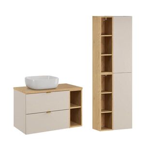 Petits-meubles KOUPELNOVÝ NÁBYTEK 80.6cm Azel 2er-Set Kašmír obraz