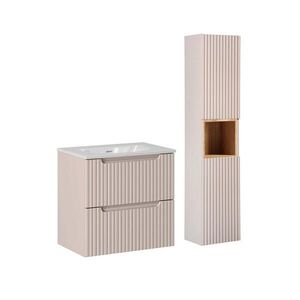 Petits-meubles KOUPELNOVÝ NÁBYTEK 60cm Riva 2er-Set Kašmír obraz