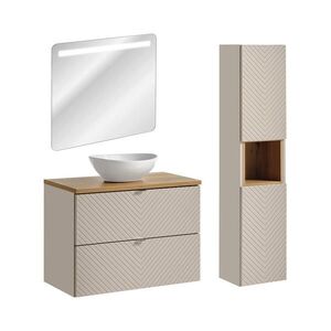 Petits-meubles KOUPELNOVÝ NÁBYTEK 80.4cm Manoa 2er-Set Kašmír obraz