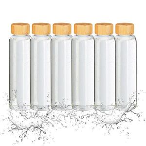 Relaxdays LÁHEV Transparentní černá 6dílná-sada 500 ml obraz